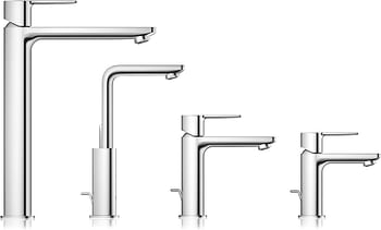 GROHE Lineare Basin Mixer 1/2" | XL-Size | SpeedClean Mousseur | Water Saving | Chrome | 23405001