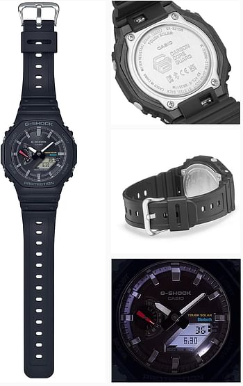 Casio GA-B2100-1AJF [G-Shock GA-B2100 Series Men's Rubber Band] Watch Shipped from Japan Released in Apr 2022, black