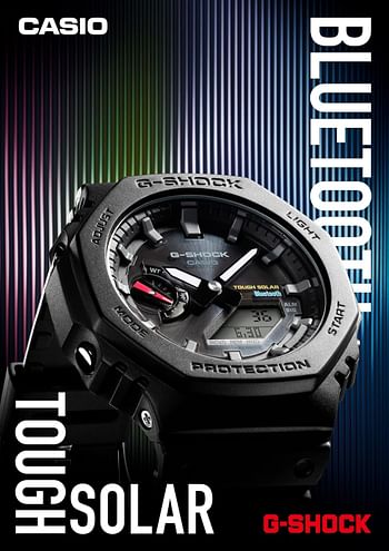 Casio GA-B2100-1AJF [G-Shock GA-B2100 Series Men's Rubber Band] Watch Shipped from Japan Released in Apr 2022, black