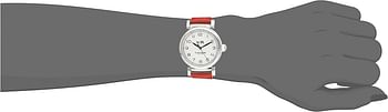 Coach Women's White Dial Red Calfskin Watch - 14502407