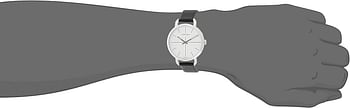 Calvin Klein Men's Quartz Watch, Analog Display And Leather Strap K7B231Cy