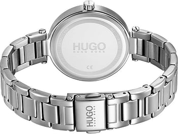 HUGO Women's Analogue Quartz Watch with Stainless Steel Strap 1540076