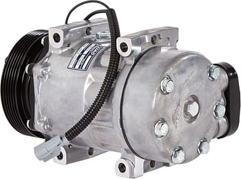 UAC Universal Air Conditioner Co 4691C A/C Compressor And Clutch, Grey