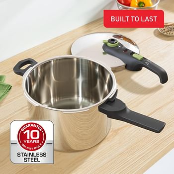 Tefal Secure 5 Trendy Snelkookpan – 6 Litres – Met Stoommand (P2580702)