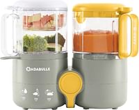 Badabulle 4-in-1 Food Preparation Machine - Grey/Yellow