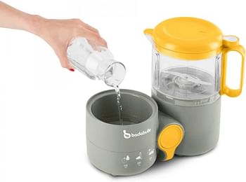 Badabulle 4-in-1 Food Preparation Machine - Grey/Yellow