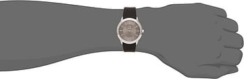 Calvin Klein Men's Analogue Quartz Watch with Leather Strap K3M221C4