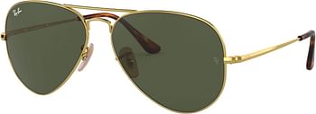 Ray-Ban Rb3689 Aviator Metal Ii Sunglasses