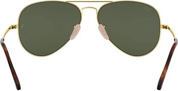 Ray-Ban Rb3689 Aviator Metal Ii Sunglasses