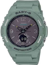 Casio Baby-G Women's Quartz Watch, Analog-Digital Display and Resin Strap-BGA-260-3ADR, BGA-260-3ADR (BX176)