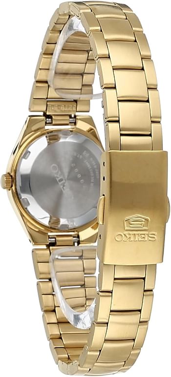 Seiko Women's Automatic Stainless Steel Watch with Stainless Steel Strap S - Gold