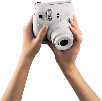 Fujifilm Instax Mini 12 Instant Camera - Clay White