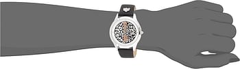 Just Cavalli Animalier Pelle Metal Watch JC1L170L0015 - Quartz Analog for Women in Genuine Leather Strap 34 mm