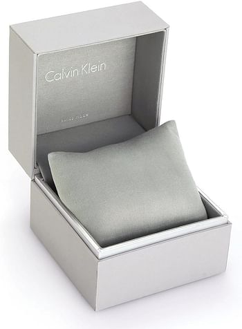 Calvin Klein Women's Quartz Watch, Analog Display And Leather Strap K8Y236Z6 42 mm - beige