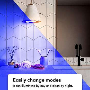 LIFX Clean, A19 1100 lumens, Full Color with Antibacterial HEV, Wi-Fi Smart LED Light Bulb, No Bridge Required, Compatible Alexa, Hey Google, HomeKit and Siri (2-Pack)