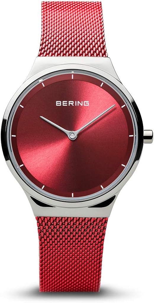 BERING Women's Quartz Movement Watch - Classic Collection with Stainless Steel and Sapphire Glass 12131-XXX Bracelet Watches - Waterproof: 3 ATM