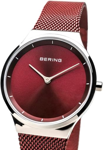 BERING Women's Quartz Movement Watch - Classic Collection with Stainless Steel and Sapphire Glass 12131-XXX Bracelet Watches - Waterproof: 3 ATM