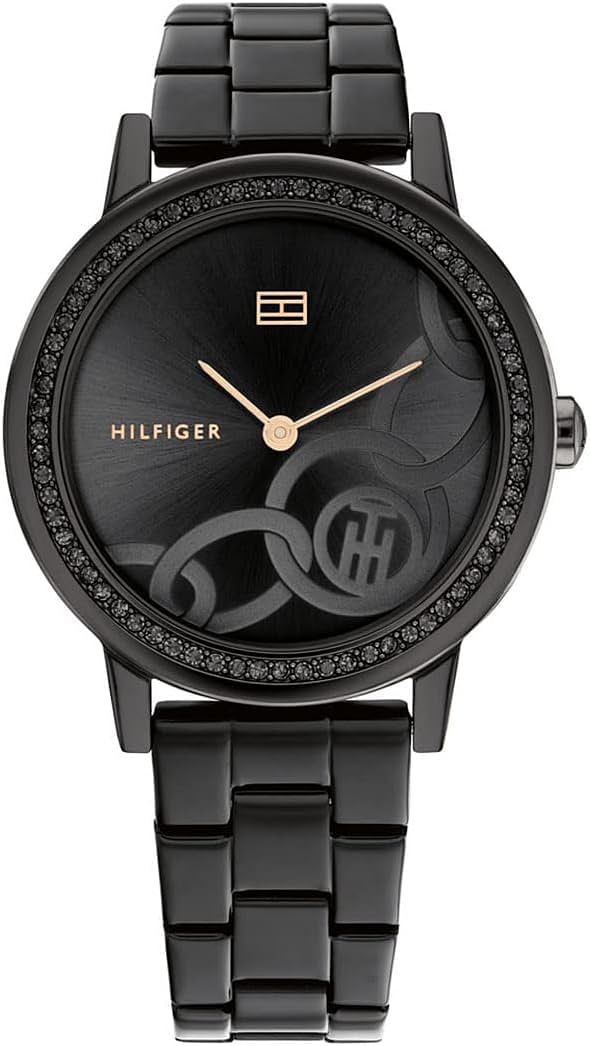 Tommy Hilfiger MAYA Women's Watch Analog 34 mm - Black