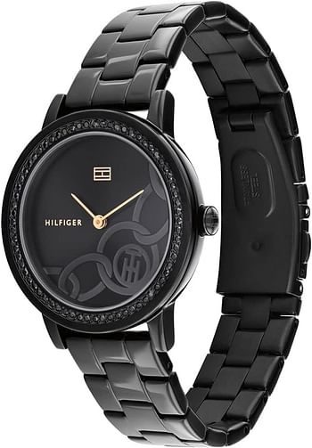 Tommy Hilfiger MAYA Women's Watch Analog 34 mm - Black