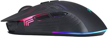 XTRIKE ME Gaming MouseUSB Optical Mouse - Black (Multicolor LED Backlight GM-510