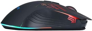 XTRIKE ME Gaming MouseUSB Optical Mouse - Black (Multicolor LED Backlight GM-510