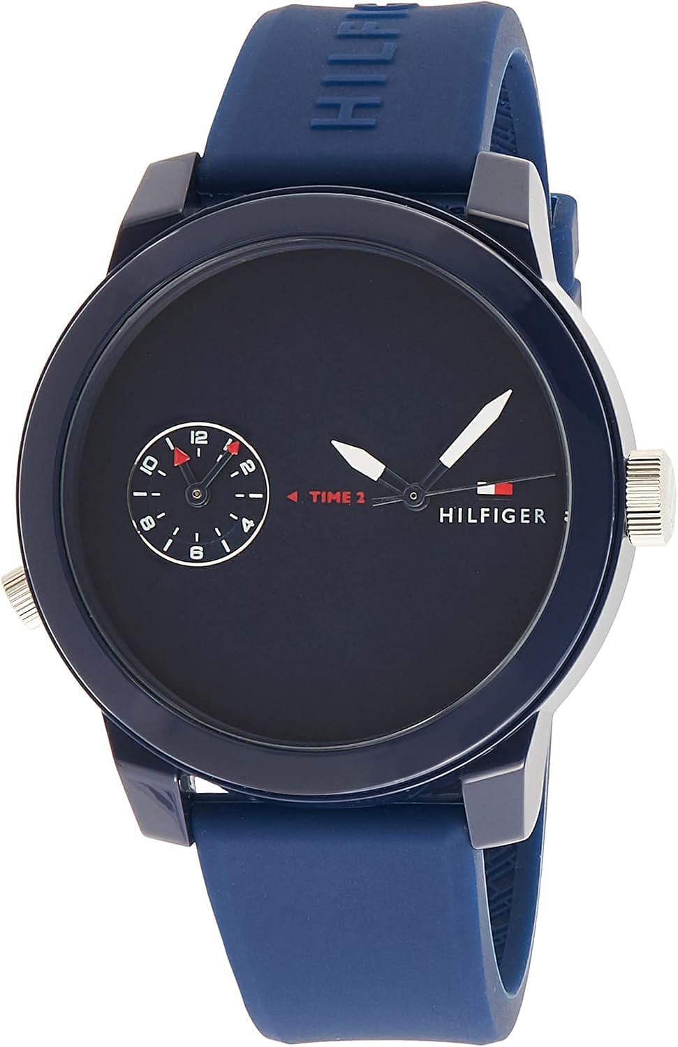 Tommy Hilfiger Mens Quartz Analog and Silicone Watch