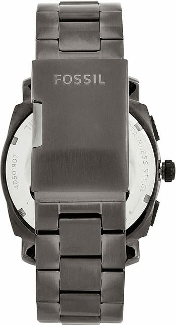 Fossil Men's Watch, 45 mm Case, Chronograph Quartz Movement, Stainless Steel Band