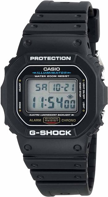 Casio G-Shock Watch - DW-5600E-1VDF Grey Dial Band Black