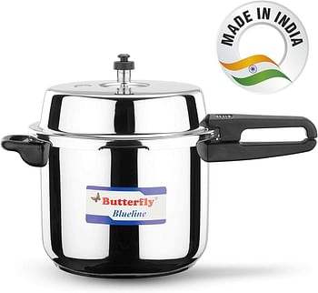 Butterfly BL-10L Blue Line Stainless Steel Pressure Cooker 10-Liter