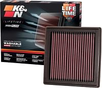 K&N Engine Air Filter: High Performance Washable Replacement Filter: Compatible with 2007-2019 Nissan/Infiniti/Suzuki/Fiat V6 (370Z, FairladyZ, Skyline 370 GT, QX50, Q40, Q60, G37, EX37), 33-2399