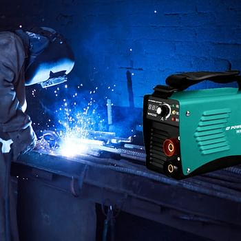 Sulfar Power Action IGBT Welding Machine WM250 Voltage 160-240V, No Load 65V, Current Range 20-200A Max Input 36A With Digital Display Professional Finish (WM250, Green)