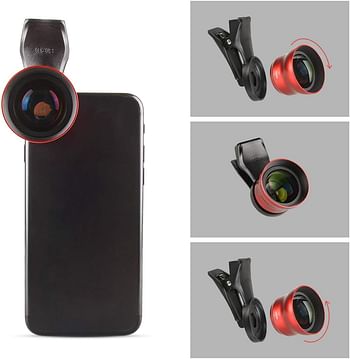 Sirui 60-Sa Portrait Lens 60mm with Clip, Constructed with German Schott Glass and Aluminum Housing, for Most Smartphones