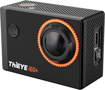 ThiEye Action Cameras 4K 4x Zoom 1.5 Inch Screen Camcorder - i60