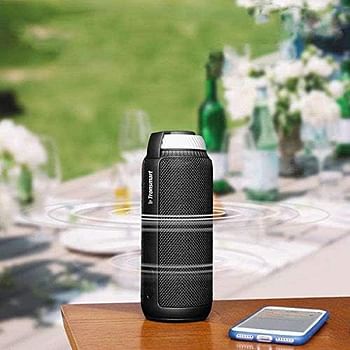 Bluetooth Speakers, Tronsmart T6 25 Watt Dual-Driver 15 Hours Playtime 360 Degree Surround Sound Portable Wireless Speaker with Deep Bass for iPhone 8/8 Plus/X, Android Samsung Note 8