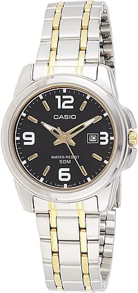 Casio Stainless Steel Watch MTP/LTP-1314SG-1A - Silver Gold