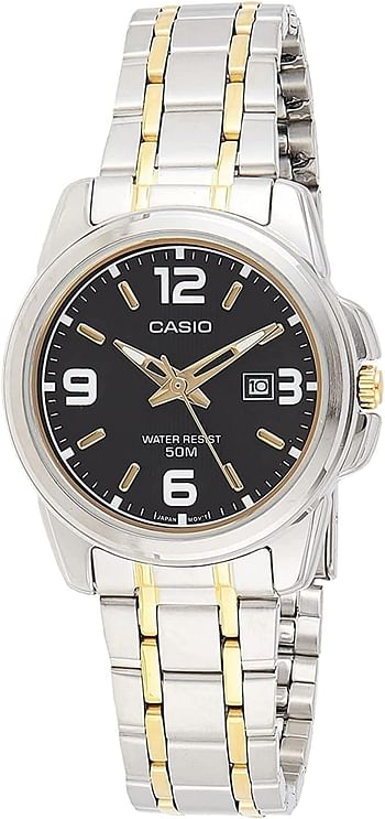 Casio Stainless Steel Watch MTP/LTP-1314SG-1A - Silver Gold