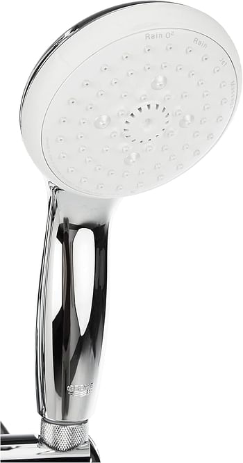 Grohe Shower And Bathroom Fixtures, Shower Rail Set With 4 Sprays Hand Shower - Tempesta 100 Collection, International Variation, 28436002