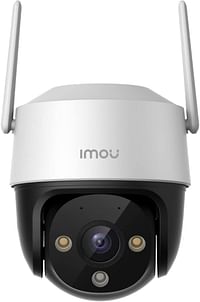 Imou 1080P Security Camera Surveillance Camera Outdoor 360° Wi-Fi Camera for Home Smart with Human Detection Motion Tracking Two-Way Talk 30m IR Color Night Vision IP66 Water Proof Siren Cruiser SE+ - White