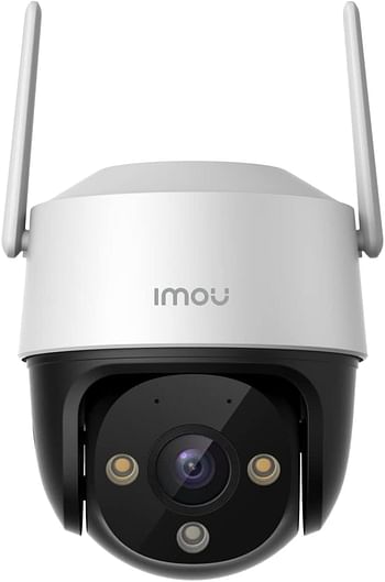 Imou 1080P Security Camera Surveillance Camera Outdoor 360° Wi-Fi Camera for Home Smart with Human Detection Motion Tracking Two-Way Talk 30m IR Color Night Vision IP66 Water Proof Siren Cruiser SE+ - White