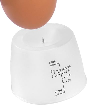 Progress EK2783P Electric Egg Cooker for Boiled & Poached Eggs, Ideal for Soft Medium or Hard Boiled Eggs, 430 W, Rack Holds Up to 6 Eggs, Includes Poaching Trays, Auto Shut Off Function