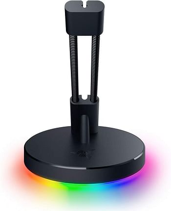 ريزر ماوس بانجي V3 كروما - حامل كابل ماوس مع اضاءة كروما RGB  RC21-01520100-R3M1 - اسود