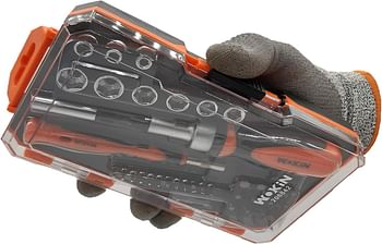 Wokin 42 Piece Bit Ratchet Screwdriver & Socket Set