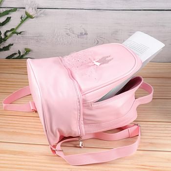 TENDYCOCO Toddler Backpack Ballet Backpack Latin Ballerina Dance Bag for Little Girls