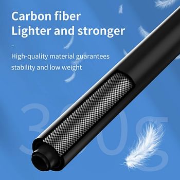 TELESIN 2nd Gen 2.7M Ultra Long Carbon Fiber Selfie Stick GP-MNP-270-02