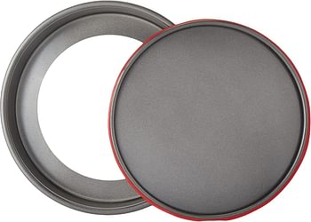 Wham Non-Stick Shallow Round Cake Tin - 26 X 4 cm - Grey