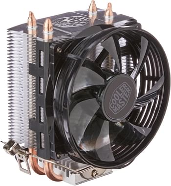 Cooler Master Hyper T20 CPU Cooler - Black Support Intel & AMD CPU Socket - LGA1200, LGA1151, LGA1150, LGA1155, LGA1156, LGA775, AM4, AM3+, AM3, AM2, FM2+, FM2, FM1 | CPU Air Cooler