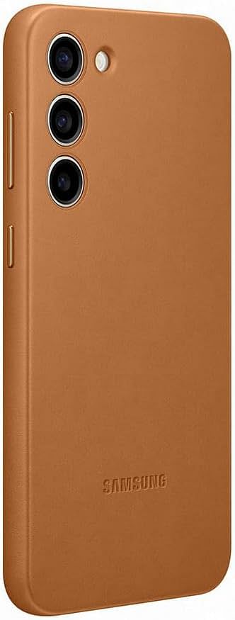 Samsung Galaxy S23+ Leather Case Camel