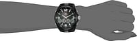 U.S. Polo Assn. Men's Quartz Metal and Rubber Casual Watch (Model: US9596) - Black