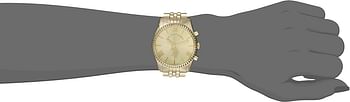 U.S. Polo Assn. Women's Quartz Watch, Analog Display and Gold Plated Strap 38 mm - Gold