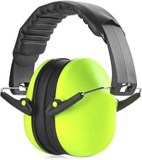 MEDca Hearing Protection and Noise Reduction Earmuffs for Kids - Fits Children Boys & Girls - Adjustable & Foldable NRR 20dB